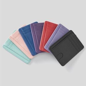 ❤️‍🔥BOGO FREE HALARA black faux leather card holder wallet accessory organizer